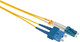 Camplex SMD9-LC-SC Premium Bend Tolerant Fiber Patch Cable Single Mode Duplex LC to SC - Yellow