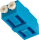 Camplex FOA-LC-LC-DS LC to LC Single Mode Duplex Fiber Optic Coupler Adapter Zirconia Sleeve