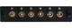 Camplex CMX-MP06STS 6-Port ST Single Mode Fiber Adapter Plate Module with Ceramic Connectors-Yellow | American Cable Assemblies