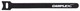 Camplex Hook and Loop Cable Wrap 12mm x 180mm Black with White Logo - 10 Pack | American Cable Assemblies