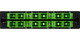 Camplex CMX-MP12SCDA 6-Port SC APC Duplex Single Mode Fiber Adapter Plate Module with Ceramic Connectors-Green | American Cable Assemblies
