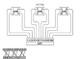 Camplex CMX-NEMA-MTPQUAD opticalCON MTP NO12FDW-A to (3) SM  QUAD NO4FDW-A