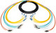 Camplex CMX-TASST-0025 TAC-ALL 12-Channel ST Single Mode & ST Multimode Fiber Optic Tactical Snake - 25 Foot | American Cable Assemblies