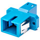 Camplex LC to SC Single Mode Simplex Flanged Fiber Optic Coupler - Plastic | American Cable Assemblies