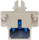 Camplex FOA-ST-SC-SM ST to SC Simplex Single Mode and Multimode Coupler with Flange Ceramic Sleeve & Metal Body