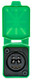 Camplex HF-OC2S2SA Inline Coupler - opticalCON DUO to DUO - APC Single Mode