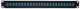 Camplex HF-OPRP-10 Patch Panel - 1RU 24-Port Preloaded with SC Simplex Single Mode Adapters - Blue