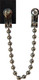 Camplex HF-SCDC-WC SC Fiber Connector Dust Cap with Metal Chain for Chassis