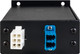 Camplex HYMOD-1R24 45 Degree SMPTE FXW Plug to 2 LC Fiber & 6-Pin AMP for 1RU HYMOD Systems