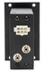 Camplex HYMOD-2R17 45 Degree SMPTE EDW Jack to 2 ST Fiber & 6-Pin AMP for 2RU HYMOD Systems