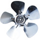 Orion Fans IMP-170-22 Metal Impeller, For OAM Open Frame Motor, 170mm x 22 Degree Pitch Angle | American Cable Assemblies
