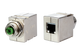 Metz Connect MWN811A115 Panel feed through adapters M12 D-coded to RJ45
for electrical cabinets - straight | American Cable Assemblies