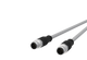 Metz Connect  M12 Sensor/actuator cable, A-coded,
M12 plug straight - M12 plug straight,
shielded, 5-pole, PVC-C | American Cable Assemblies