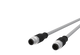 Metz Connect  M12 Sensor/actuator cable, A-coded,
M12 plug straight - M12 plug straight,
shielded, 8-pole, PVC-C | American Cable Assemblies