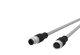 Metz Connect  M12 Sensor/actuator cable, A-coded,
M12 plug straight - M12 jack straight,
shielded, 8-pole, PVC-C | American Cable Assemblies