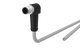 Metz Connect 142MLAD0XXX M12 Sensor/actuator cable, A-coded, X.X m,
M12 plug angled - free line end,
shielded, 4-pole, PVC-C | American Cable Assemblies