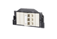 Metz Connect 1309300301-E E-DAT subway 3 port GB2 pearl white | American Cable Assemblies