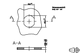 Metz Connect MMT361A115-0001. PC board jack M12, D-coded, 4-pole, IP67, in individual parts