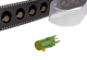 Metz Connect MMT060A115-G2 PC board insert M12, D-coded, 4-pole, green,
Tape & Reel | American Cable Assemblies