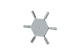 Metz Connect 720243-02-4 Coding star gray | American Cable Assemblies