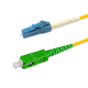 American Cable Assemblies #62913 LC UPC to SC APC Simplex OS2 Single Mode PVC (OFNR) 2.0mm Tight-Buffered Fiber Optic Patch Cable