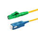 American Cable Assemblies #40459 LC UPC to SC UPC Simplex OS2 Single Mode PVC (OFNR) 2.0mm Tight-Buffered Fiber Optic Patch Cable