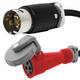Iron Box IBX-6077 CA Style CS8465C to 360C7W Plug Adapter Power Adapter | American Cable Assemblies