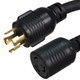 Iron Box IBX-4964 L14-30P to L6-20R Plug Adapter Power Cord | American Cable Assemblies