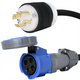 Iron Box IBX-3951 L15-30P to 420C9W Pin and Sleeve Connector | American Cable Assemblies