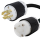 Iron Box IBX-5173 L21-30P to L5-20R Plug Adapter Power Cord | American Cable Assemblies