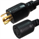 Iron Box IBX-3661 L5-30P to L5-20R Plug Adapter Power Cord | American Cable Assemblies
