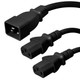 Iron Box IBX-6454-XX C20 to 2x C13 Splitter Power Cords | American Cable Assemblies