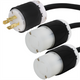 Iron Box IBX-79541-10 L14-20P to 2x L14-30R Splitter Power Cords | American Cable Assemblies