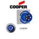 Iron Box AH530B9W Cooper 530B9W Inlet   30A, 120-208V 4-Pole / 5-Wire, IEC60309 | American Cable Assemblies