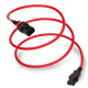 zLock-zC14-14-aC13-1.2mRD -  zLock Power Cord, Locking C14 to Locking C13, 14AWG x 1.2Meter, RED | American Cable Assemblies