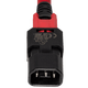 zLock-zC14-14-aC13-1.2mRD -  zLock Power Cord, Locking C14 to Locking C13, 14AWG x 1.2Meter, RED | American Cable Assemblies