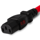 zLock-zC14-14-aC13-2mRD -  Z-Lock Power Cord, Locking C14 to Locking C13, 14AWG x 2Meter, RED | American Cable Assemblies