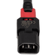 zLock-zC14-14-aC13-0.6m -  zLock Power Cord, Locking C14 to Locking C13, 14AWG x 0.6Meter, BLACK | American Cable Assemblies