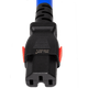zLock-zC14-14-aC15-1.2mBL -  zLock Power Cord, Locking C14 to Locking C15, 14AWG x 1.2Meter, BLUE | American Cable Assemblies