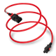 zLock-zC14-14-aC15-0.6mRD -  zLock Power Cord, Locking C14 to Locking C15, 14AWG x 0.6Meter, RED | American Cable Assemblies