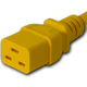 20K19-J-036-YEL - 3FT Yellow Secure-Lock/P-Lock IEC320 C20 Locking to IEC320 C19 20A 250V | American Cable Assemblies 20K19-J-036-YEL - 3FT Yellow Secure-Lock/P-Lock IEC320 C20 Locking to IEC320 C19 20A 250V | American Cable Assemblies