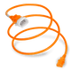 14K13-H-084-ORG - 7FT Orange Secure-Lock/P-Lock IEC320 C14 Locking to IEC320 C13 15A 250V | American Cable Assemblies 14K13-H-084-ORG - 7FT Orange Secure-Lock/P-Lock IEC320 C14 Locking to IEC320 C13 15A 250V | American Cable Assemblies