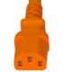 14K13-H-084-ORG - 7FT Orange Secure-Lock/P-Lock IEC320 C14 Locking to IEC320 C13 15A 250V | American Cable Assemblies 14K13-H-084-ORG - 7FT Orange Secure-Lock/P-Lock IEC320 C14 Locking to IEC320 C13 15A 250V | American Cable Assemblies