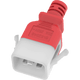 20K13-H-084-RED - 7FT Red Secure-Lock/P-Lock IEC320 C20 Locking to IEC320 C13 15A 250V | American Cable Assemblies