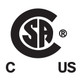 CSA Certified: LR-31415