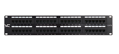 CAT6 12/24/48/96 PORT 110-IDC & BLANK PATCH PANELS