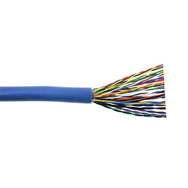 Cat6 Shielded FTP Ethernet Cable, Plenum-Rated, 1000' Wood Reel