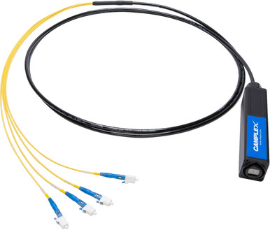 Camplex TOPADAP-04 opticalCON QUAD to Four (4) LC Tactical Breakout ...