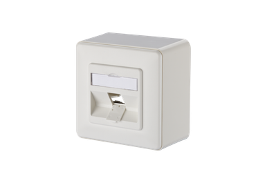 Metz Connect 130B20D10002KE. Keystone wall outlet surface mounted 1 ...