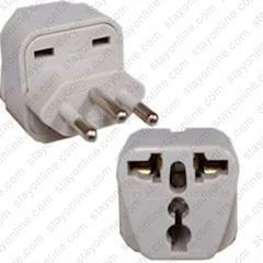 Brazil NBR14136 Male Plug to Multi Country Connector - Block Plug ...